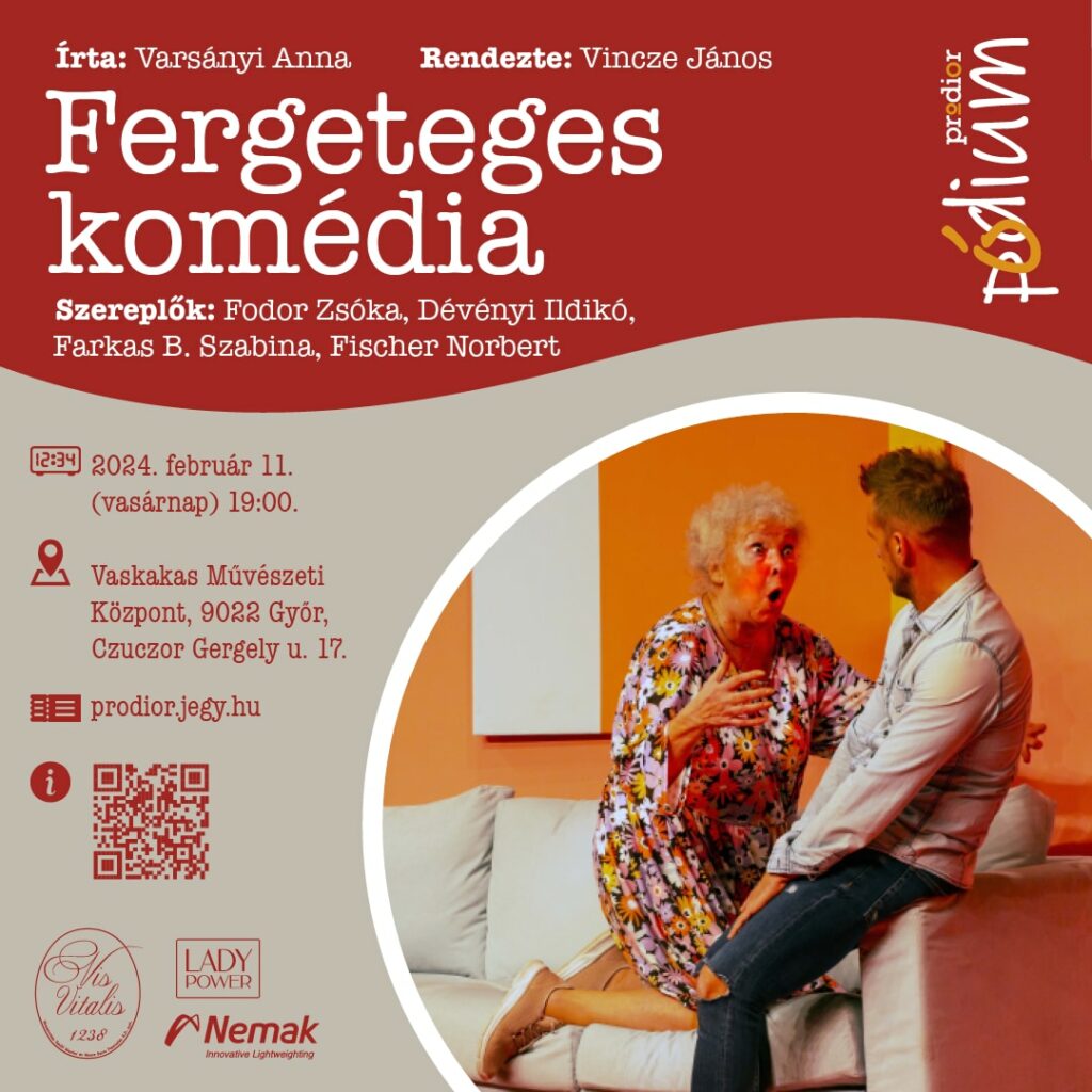 Fergeteges komédia